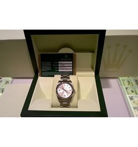 ROLEX AIR KING SILVER AUTO