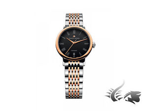 Maurice Lacroix Les Classiques Ladies Date Automatic Watch, Black, ML 155, 28mm