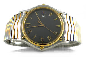 Ebel Classic Wave E1187141 34 mm Edelstahl / Gelbgold Quarz [BRORS 12427]