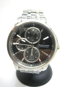 MAURICE LACROIX PONTOS Reference: PT6188-SS002-330 Stainless Steel Used Watch