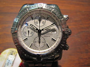 BREITLING CHRONOMAT EVOLUTION CON BRACCIALE ACCIAIO NUOVO BELLISSIMO