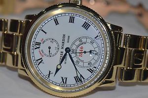 Mens Ulysse Nardin 1846 Marine Chronometer 18K Solid Gold Limited Edition