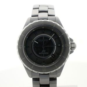 Auth CHANEL J12 Chromatic 41mm Ceramic&Titanium Men's Automatic 151756
