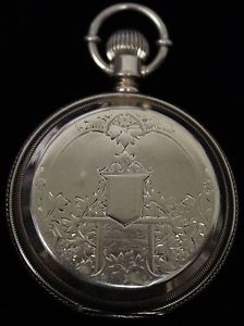 18K Elgin Nat'l Watch Co. Hunter's Case 1874 M.D. Ogden