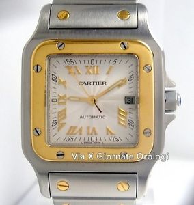 Cartier Santos Galbè ref. 2319 Acc/Oro Uomo Automatic