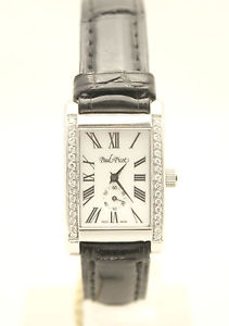 orologio Paul Picot modello Brooklyn acciaio e diamanti