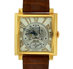 Milus Rose Gold Tri-Retrograde Watch