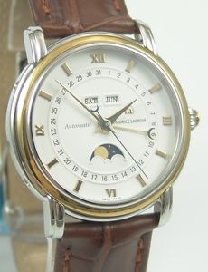 Maurice Lacroix Masterpiece Phase de Lune Stahl/Gold Ref: MP6347-YS101-19E Box+P