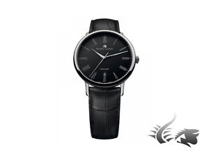 Maurice Lacroix Les Classiques Tradition Gents Watch, Stainless steel, Black