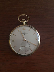 Hochwertige Ulysse Nardin Taschenuhr Handaufzug aus 14K 585er Gold, funktioniert