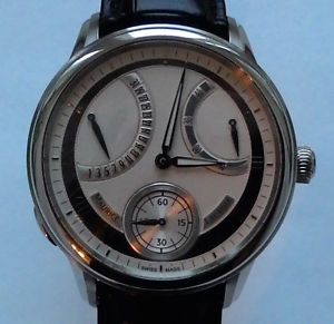 New Maurice Lacroix Masterpiece Retrograde MP7268-SS001-110 Men`s Watch.