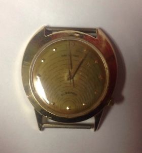 RARE Hamilton Electric Vintage Spectra 14K Gold Asymmetric Watch MAKE OFFER