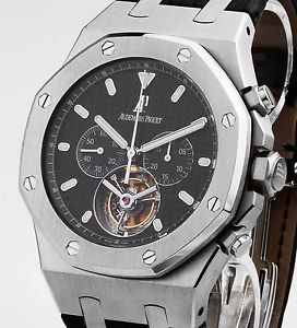 Audemars Piguet Royal Oak Tourbillon Chrono Handaufzug Ref. 25977ST.OO.D002CR.01
