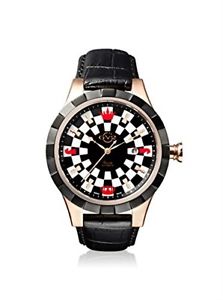 GV2 by Gevril Men's 9502 Scacchi Automatic Rose-Gold IP Limited Edition Watch