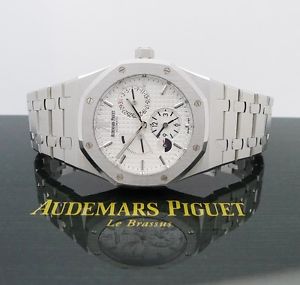 AUDEMARS PIGUET Royal Oak Dual-Time Steel 26120ST.OO.1220ST.01 - FULLSET / NEU