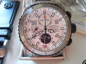 ARMAND NICOLET S05 AUTOMATIC COMPLETE CALENDAR T614AGN-AG-G9610 MEN'S WATCH 7751