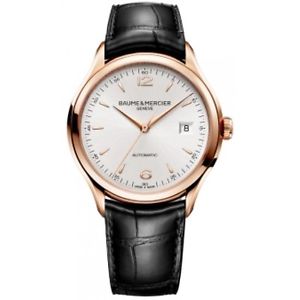 OROLOGIO WATCH BAUME & MERCIER “CLIFTON” ROSE GOLD ORO ROSA AUTOM. 10058