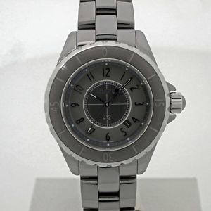 Auth CHANEL J12 Chromatic Ceramic&Titanium Women's Quartz 149818