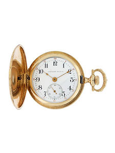 Washington Watch Co., 14kYG Hunter Case Heavily Engraved