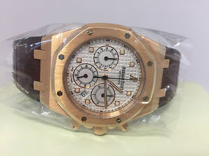 AUDEMARS PIGUET WATCH REF RG 39mm 260220R.00.D088CR.CHRONO BOX/PAPERS MINT PREOW