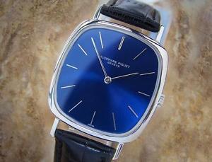 Luxury Audemars Piguet Large Mechanical 18k White Gold Men's Dress Watch 1980 A4