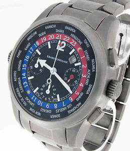 Girard Perregaux Worldtimer Chronograph Automatik Titan an Titanband Ref.4980