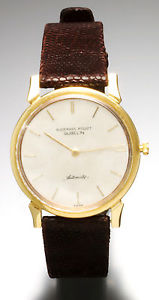 Rare 18K Gold Audermars Piguet Watch Automatic Wind w/Orig Box Vintage 1966