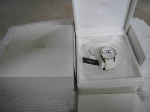 Super RARE Citizen EYES Eco-Drive CONCEPT All Ceramic Dial Limited Ed AO9010