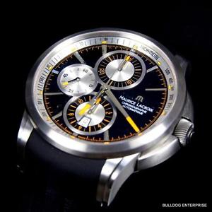 Maurice Lacroix Pontos Titanium Swiss Automatic Valjoux 7750 Chronograph New