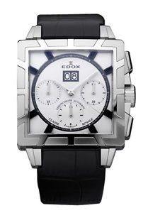 Edox Men's 45003 3 AINO Classe Royale Automatic Chronograph Date Wristwatch