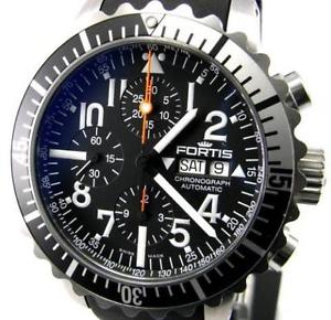New Fortis 671.17.41K B-42 Marinemaster Chronograph Automatic Day Date Watch,AS