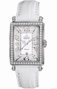 Gevril Women's 6209NL Avenue of Americas Glamour Automatic Diamonds Date Watch