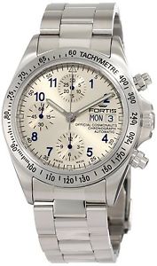 Fortis Men's 630.10.92 M Cosmonauts Chronograph Stainless Steel Tachymeter Watch