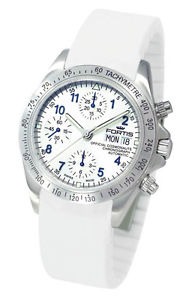 Fortis Men's 630.10.92 SI.02 Cosmonauts Automatic Chrono Rubber Tachymeter Watch