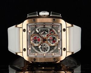 CVSTOS Evosquare-50 Chronograph ROSÈGOLD/18kt. !! NEUWERTIG AUS 2014 !!