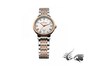 Maurice Lacroix Les Classiques Ladies Date Automatic Watch, White, ML 155, 28mm