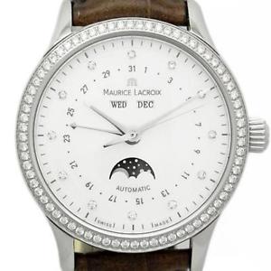 Pre-Owned MAURICE LACROIX Les Classic Moon Phase Men Watch LC6057-SD501-17E, ML