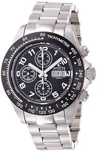 New Invicta Speedway Cal. 7750 SS Black Dial Men's Auto Watch INVICTA-10934,MR