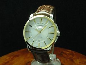 MAURICE LACROIX PONTOS 18kt GOLD / EDELSTAHL AUTOMATIC HERRENUHR / REF PT6158