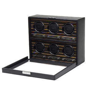 Roadster by Wolf Six Module 2.7 Automated Mechanical Watch Winder