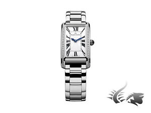 Maurice Lacroix Fiaba Ladies Rectangular Quartz watch, Silver,FA2164-SD532-118-1