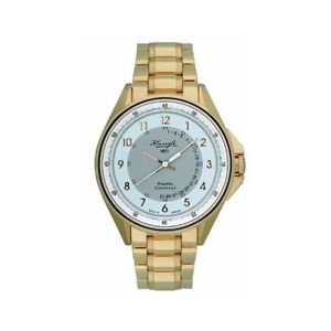 Kienzle Men's V83091442740 Grey Dial Gold IP Stainless Steel Watch