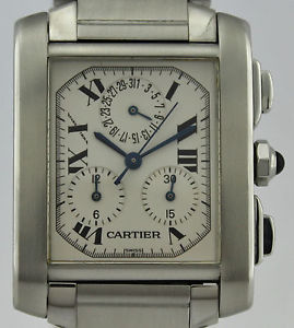 CARTIER TANK FRANCAISE CHRONOFLEX
