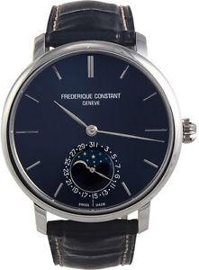 Frederique Constant Men's FC705N4S6 Slim Line Stainless Steel Watch