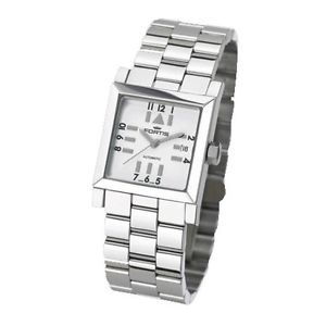 Fortis Damenuhr Square SL Automatik silber 629.20.72 M
