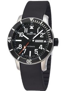 Fortis Herrenuhr B-42 Official Cosmonauts Diver Day/Date Titanium Automatik 647.