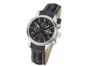 Fortis Herrenuhr Aviation B-42 Flieger Chronograph 635.10.41 L 01