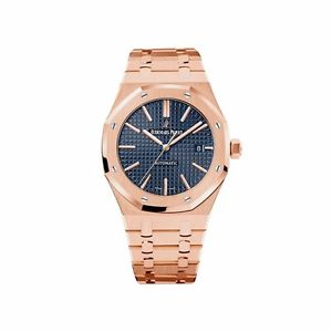 Audemars Piguet Royal Oak Automatic 18kt Pink Gold Mens Watch 15400OROO1220OR03