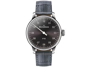 MeisterSinger Uhren Herrenuhr Einzeigeruhr N02 AM6607