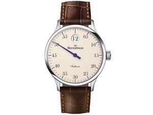 MeisterSinger Uhren Herrenuhr Einzeigeruhr Automatik Salthora SH903